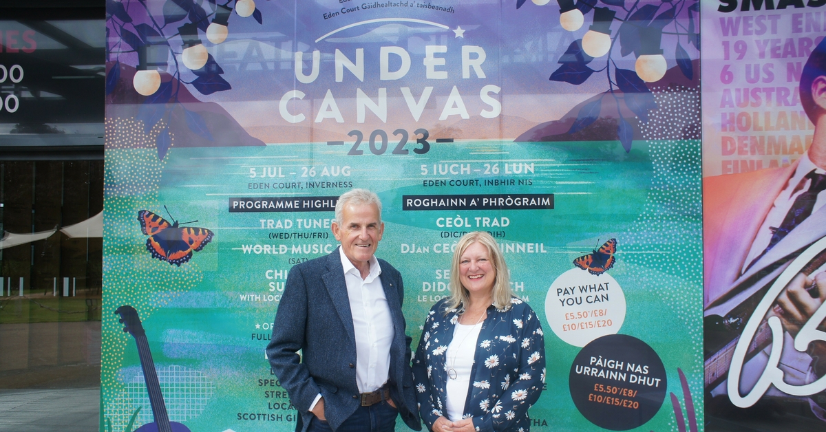 Introducing our 2023 Under Canvas Stage Sponsor Eden Court